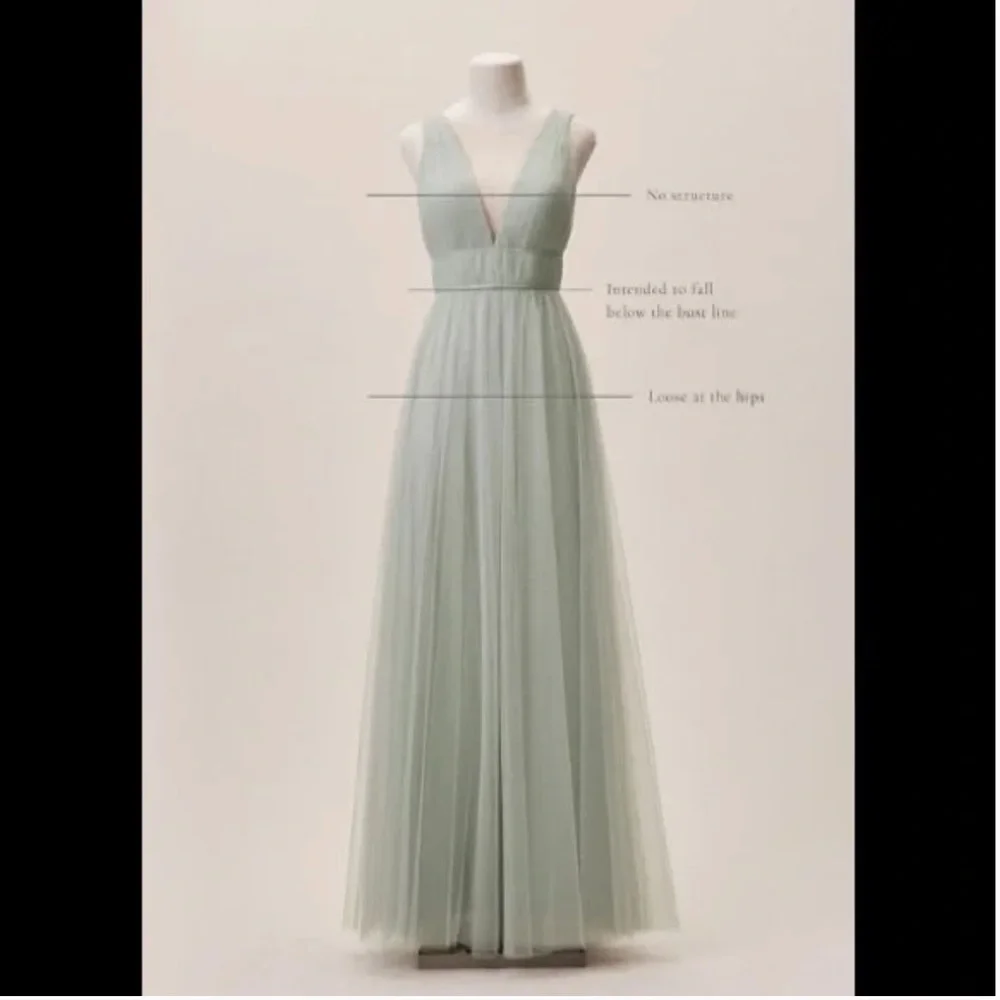 BHLDN Jenny Yoo Sarita Dress NWT - Picture 3 of 3